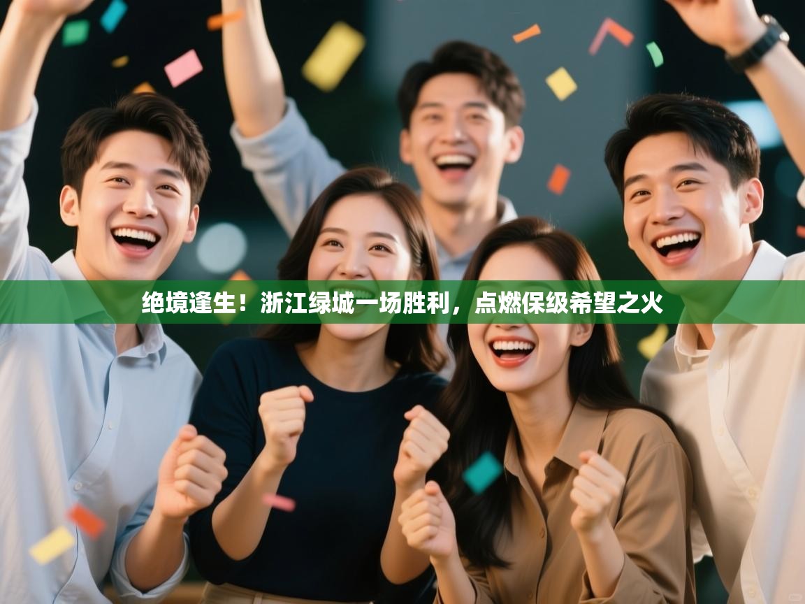 绝境逢生！浙江绿城一场胜利，点燃保级希望之火  第1张